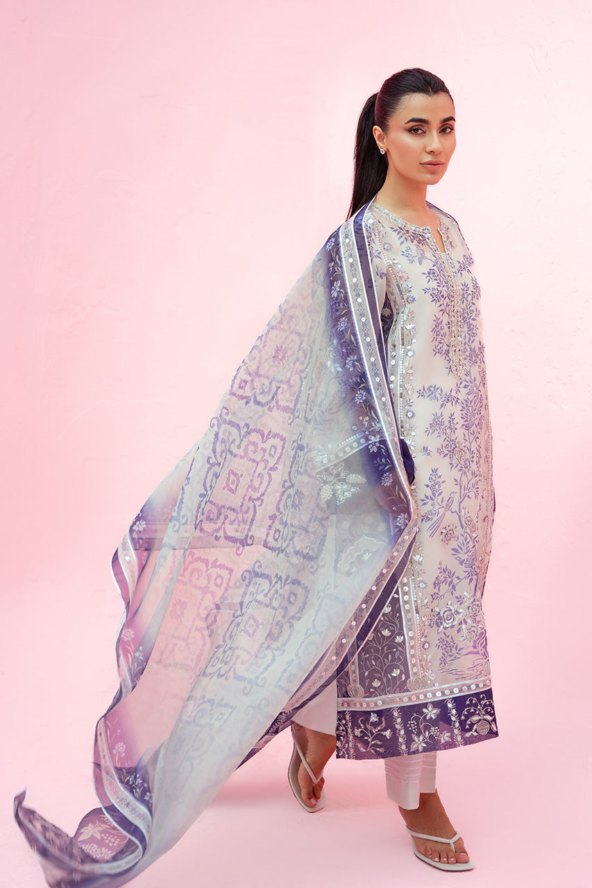 Sania Maskatiya | Summer Festive 26 | Hamra - Luxury Dress - available at Maria Faisal in UK and USA.