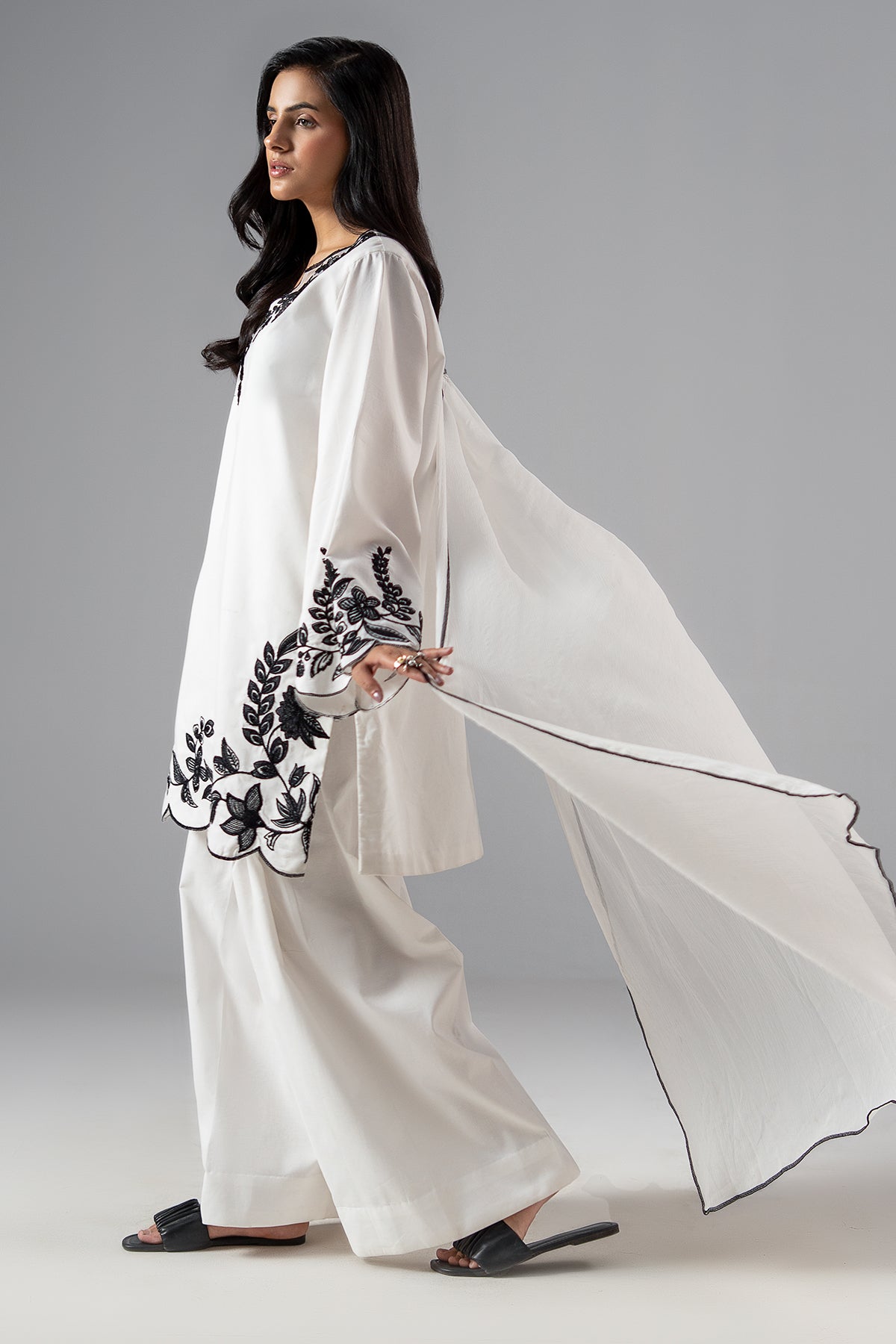 Charizma | Festive Edit | CNP-6-261 - Luxury Dress - available at Maria Faisal in UK and USA.