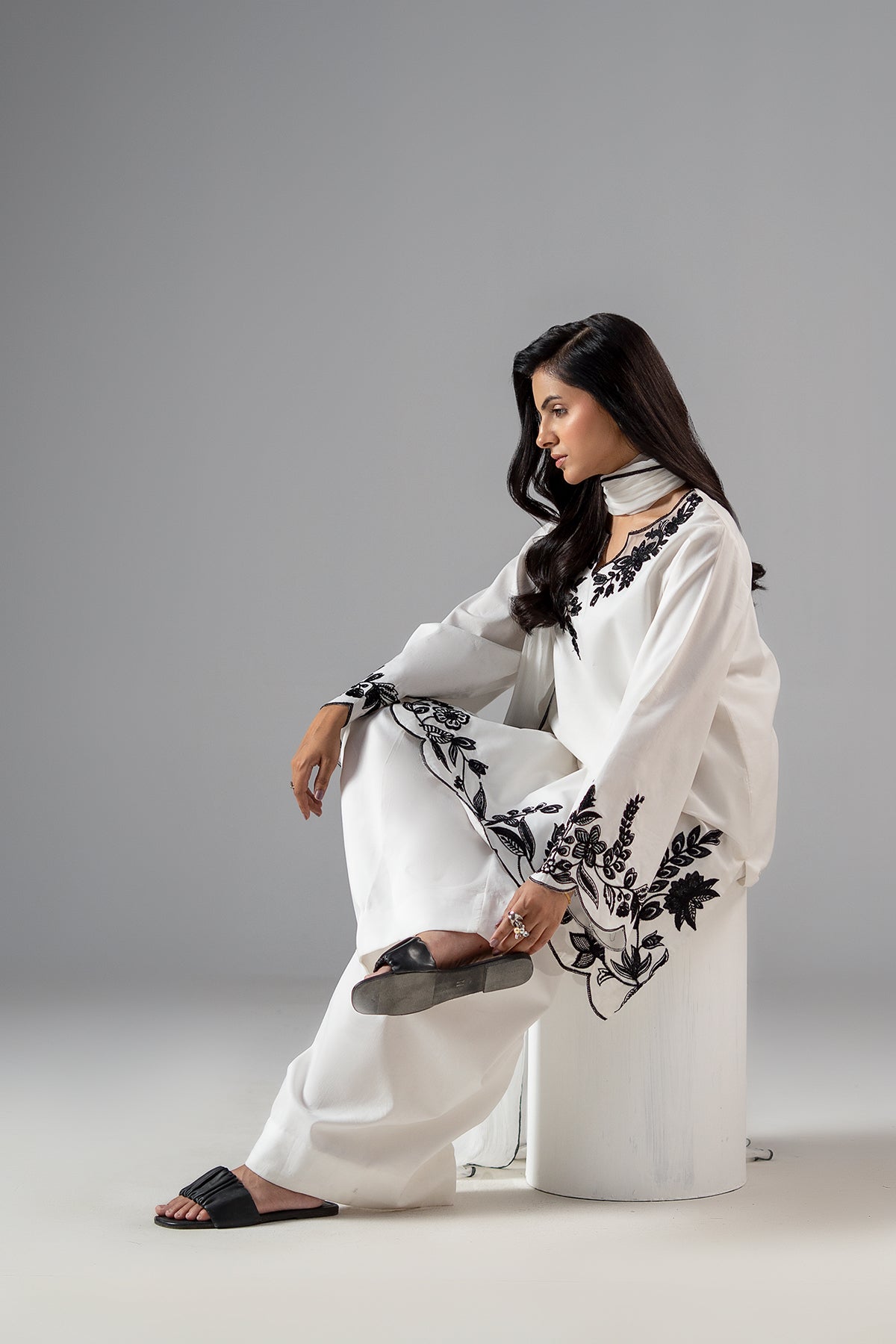 Charizma | Festive Edit | CNP-6-261 - Luxury Dress - available at Maria Faisal in UK and USA.