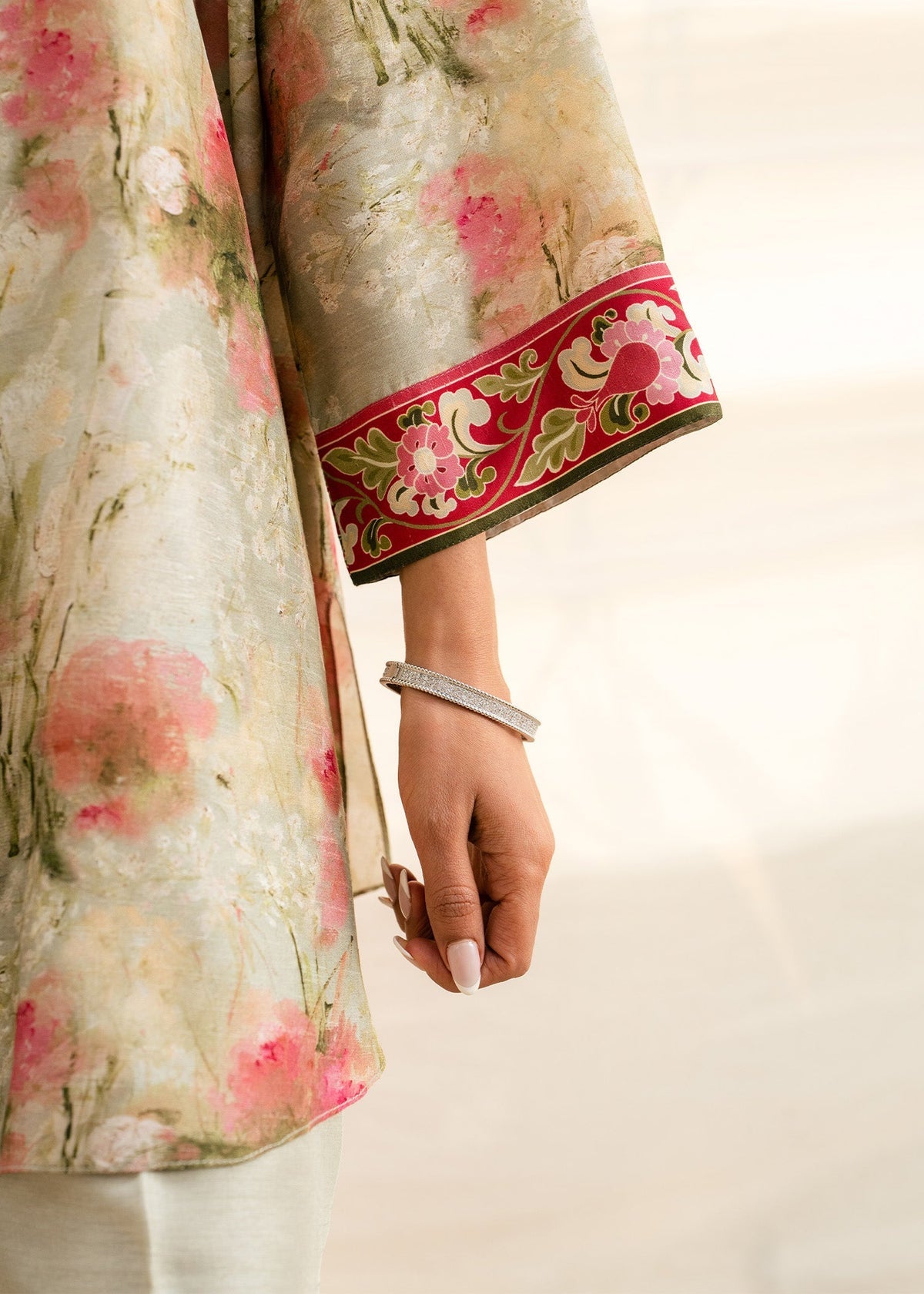 Mahgul | Ambi Bagh Silk Edit | Abeer - Luxury Dress - available at Maria Faisal in UK and USA.