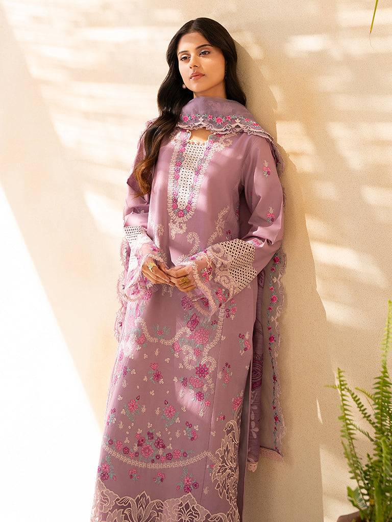 Rajbari | Jahaan Premium Festive Lawn | SILA (Jahan) 3-B by Maria Faisal - Registered Vendor of : Rajbari - type : Ladies Clothes - 100% original wedding dresses