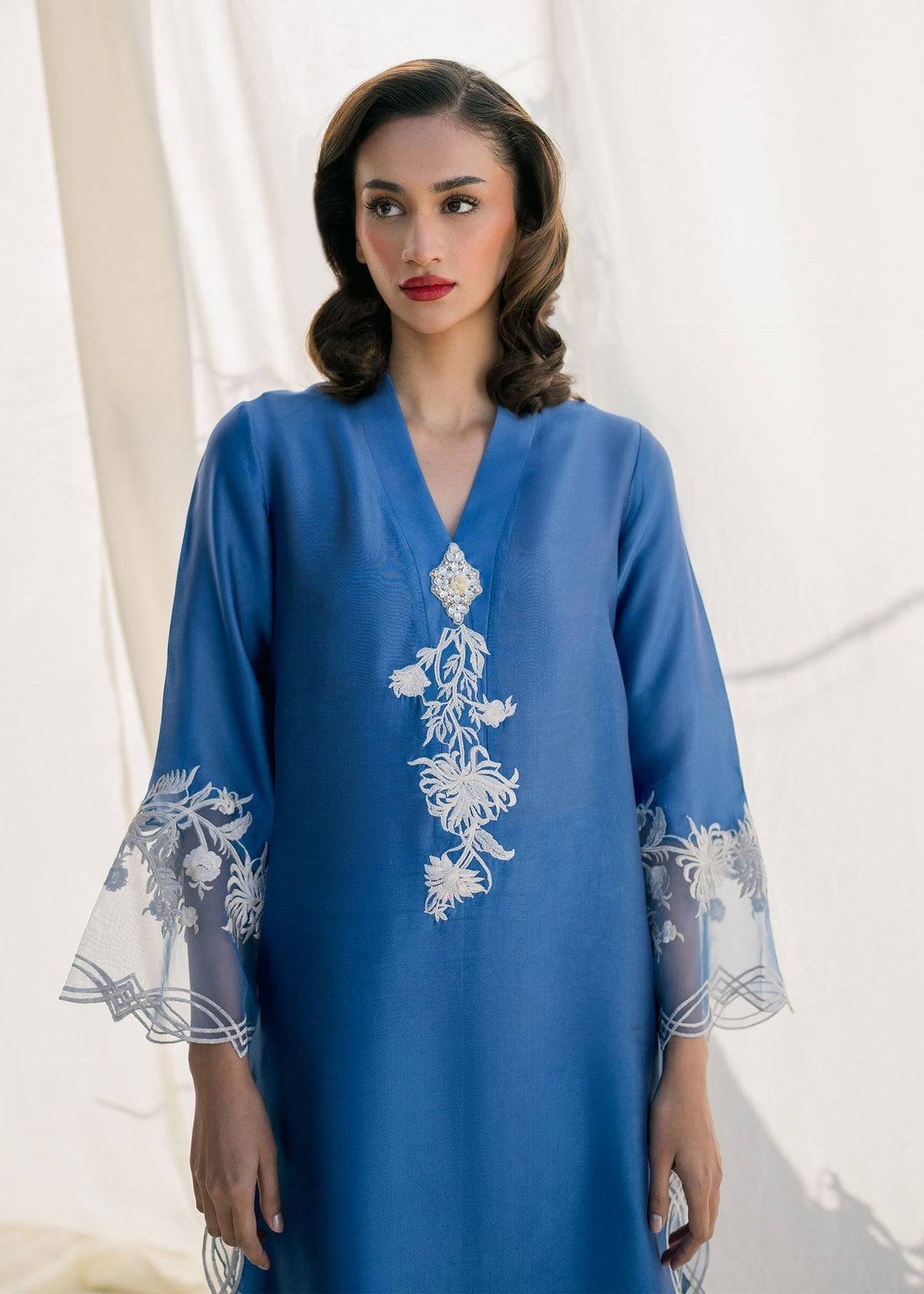 Mahgul | Samara Pret | Ocean Mist by Maria Faisal - Registered Vendor of : Mahgul - type : Ladies Clothes - 100% original wedding dresses