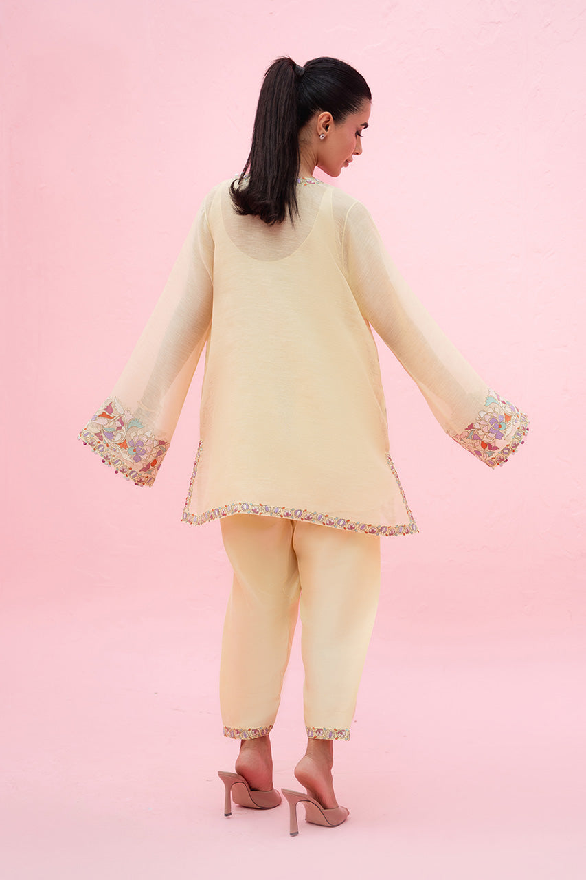 Sania Maskatiya | Summer Festive 26 | Lulu - Luxury Dress - available at Maria Faisal in UK and USA.