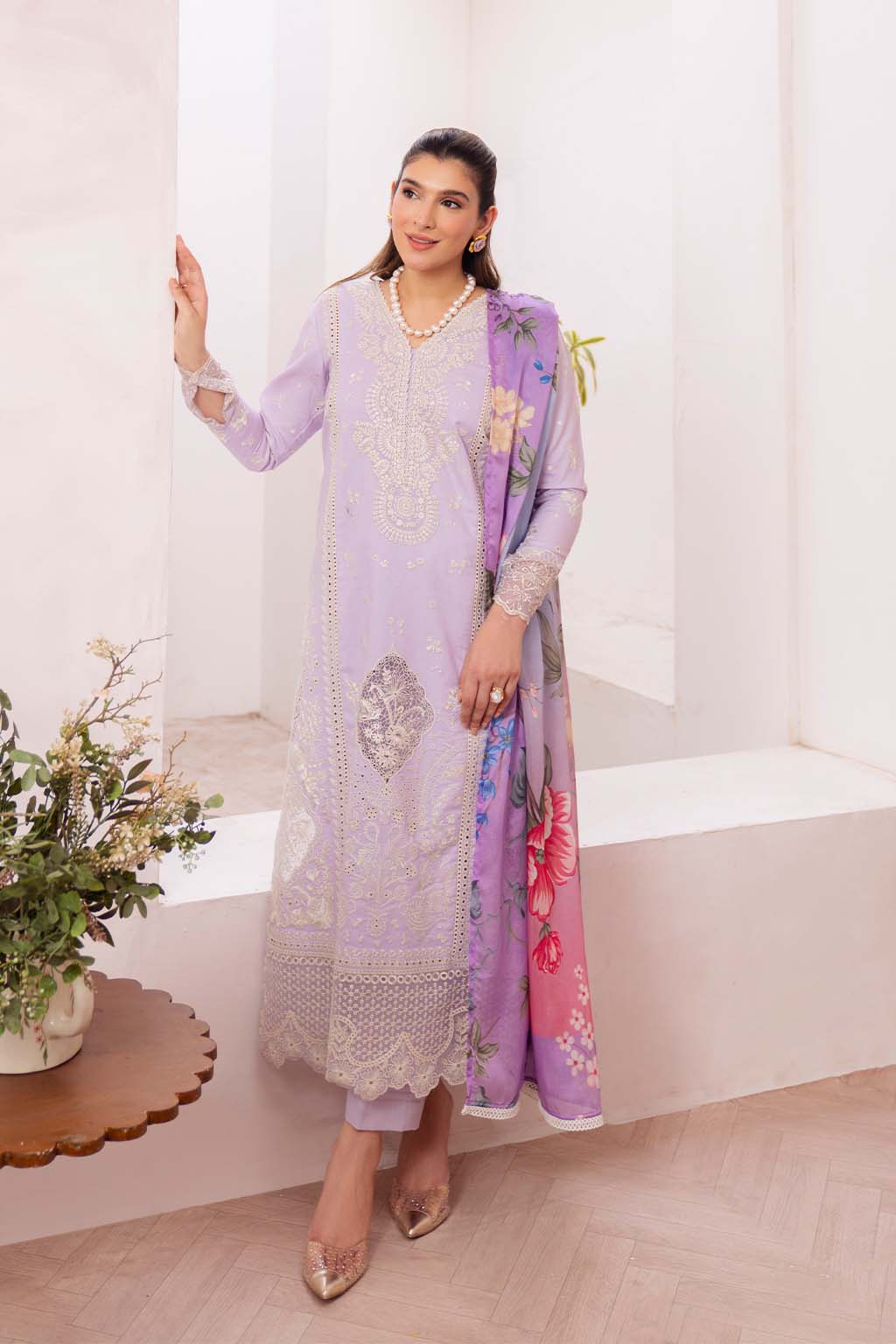 Neeshay | Symphony Luxury Lawn | MUSE by Maria Faisal - Registered Vendor of : Neeshay - type : Ladies Clothes - 100% original wedding dresses