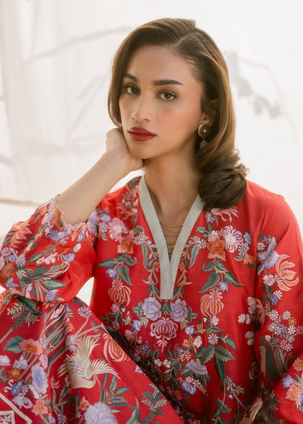 Mahgul | Samara Pret | Crimson Sun by Maria Faisal - Registered Vendor of : Mahgul - type : Ladies Clothes - 100% original wedding dresses