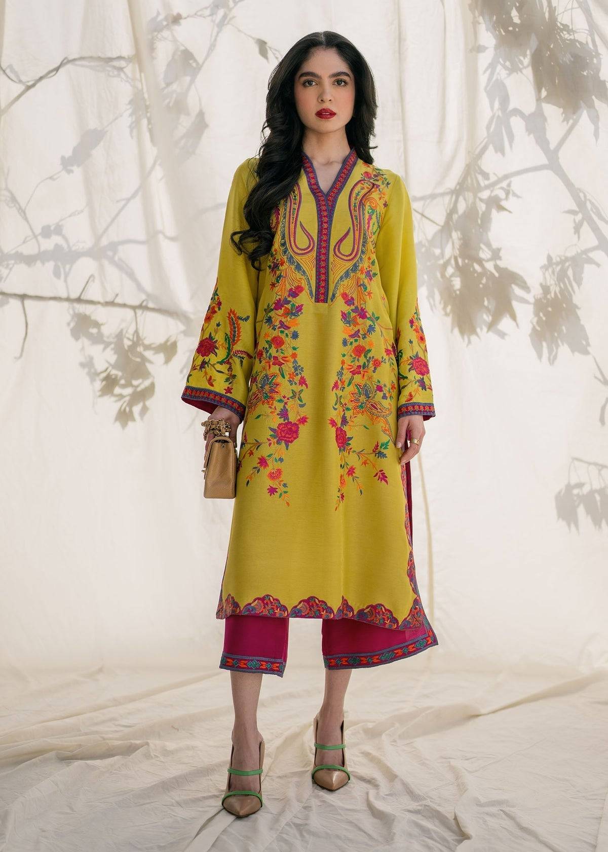 Mahgul | Samara Pret | Saffron Scent by Maria Faisal - Registered Vendor of : Mahgul - type : Ladies Clothes - 100% original wedding dresses