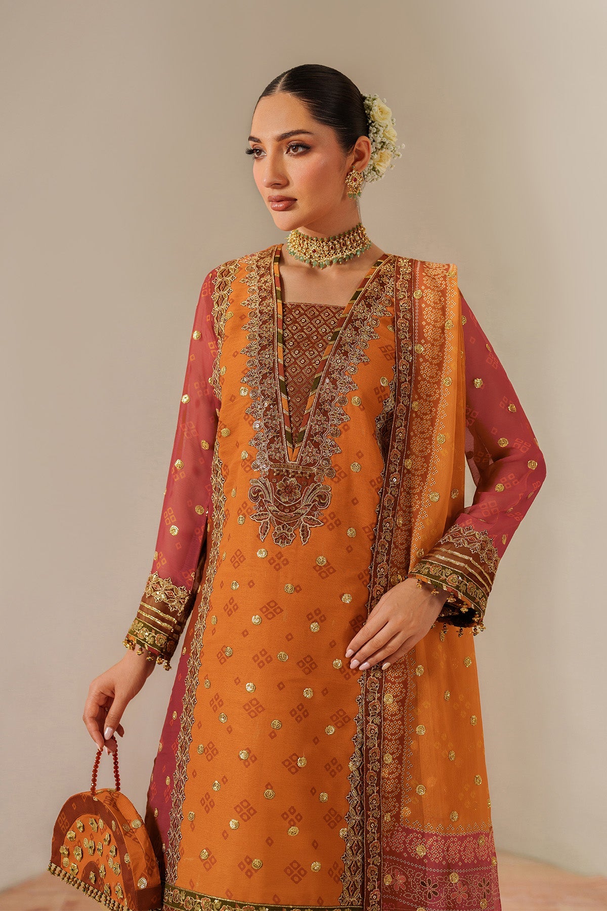 Alizeh | Fleur Chiffon |  AF-CH-2194-Zyne - Ladies Clothes - Maria Faisal
