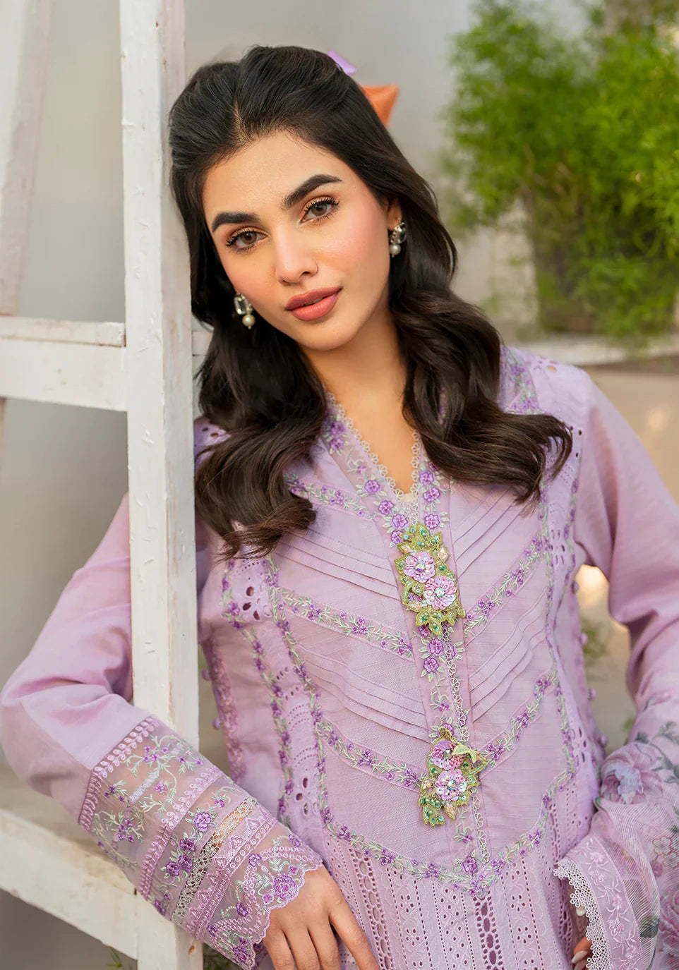Zarqash | Belle Ame 24 | BL 005 Periwinkle - Ladies Clothes - Maria Faisal