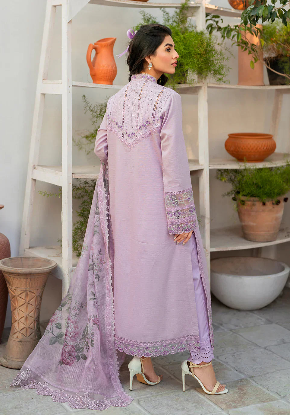 Zarqash | Belle Ame 24 | BL 005 Periwinkle - Ladies Clothes - Maria Faisal