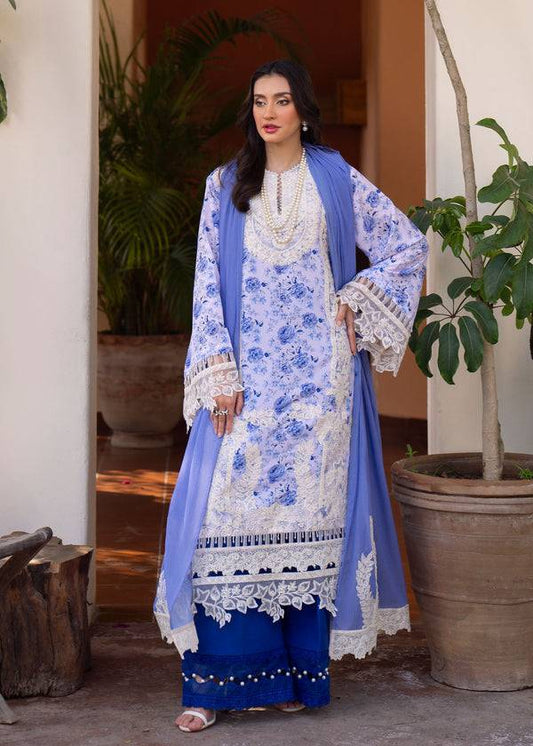 Myeesha | Lamhay Luxury Lawn 25 | Aasma by Maria Faisal - Registered Vendor of : Myeesha - type : Ladies Clothes - 100% original wedding dresses