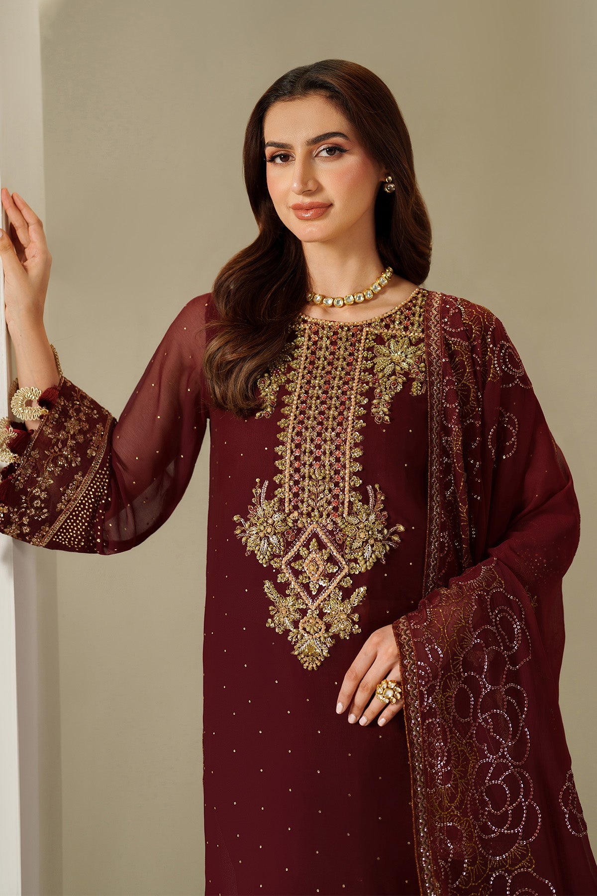 Alizeh | Reena Handmade 25 | AF-HM-4047-Kavya - Ladies Clothes - Maria Faisal