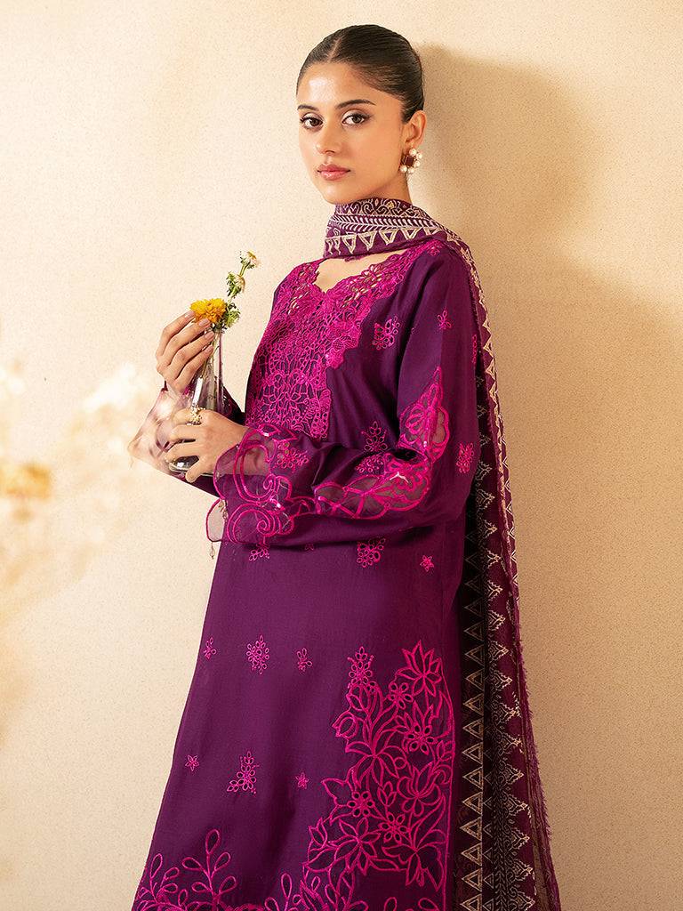 Rajbari | Jahaan Premium Festive Lawn | NORA (Jahan) 6-B by Maria Faisal - Registered Vendor of : Rajbari - type : Ladies Clothes - 100% original wedding dresses