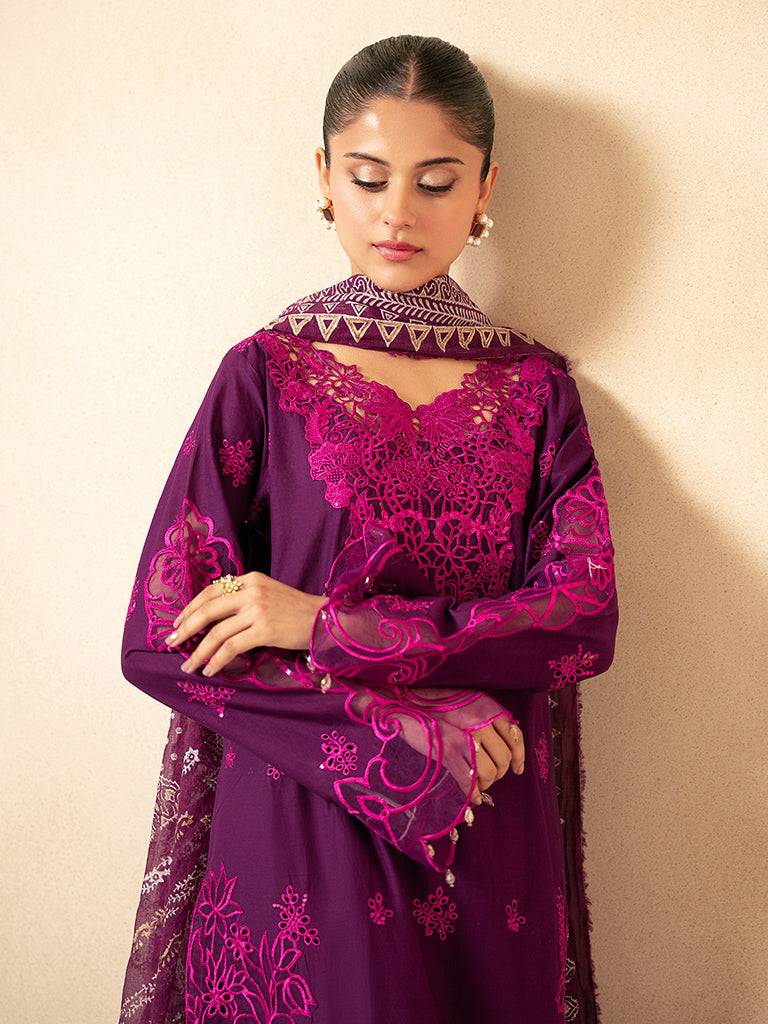 Rajbari | Jahaan Premium Festive Lawn | NORA (Jahan) 6-B by Maria Faisal - Registered Vendor of : Rajbari - type : Ladies Clothes - 100% original wedding dresses