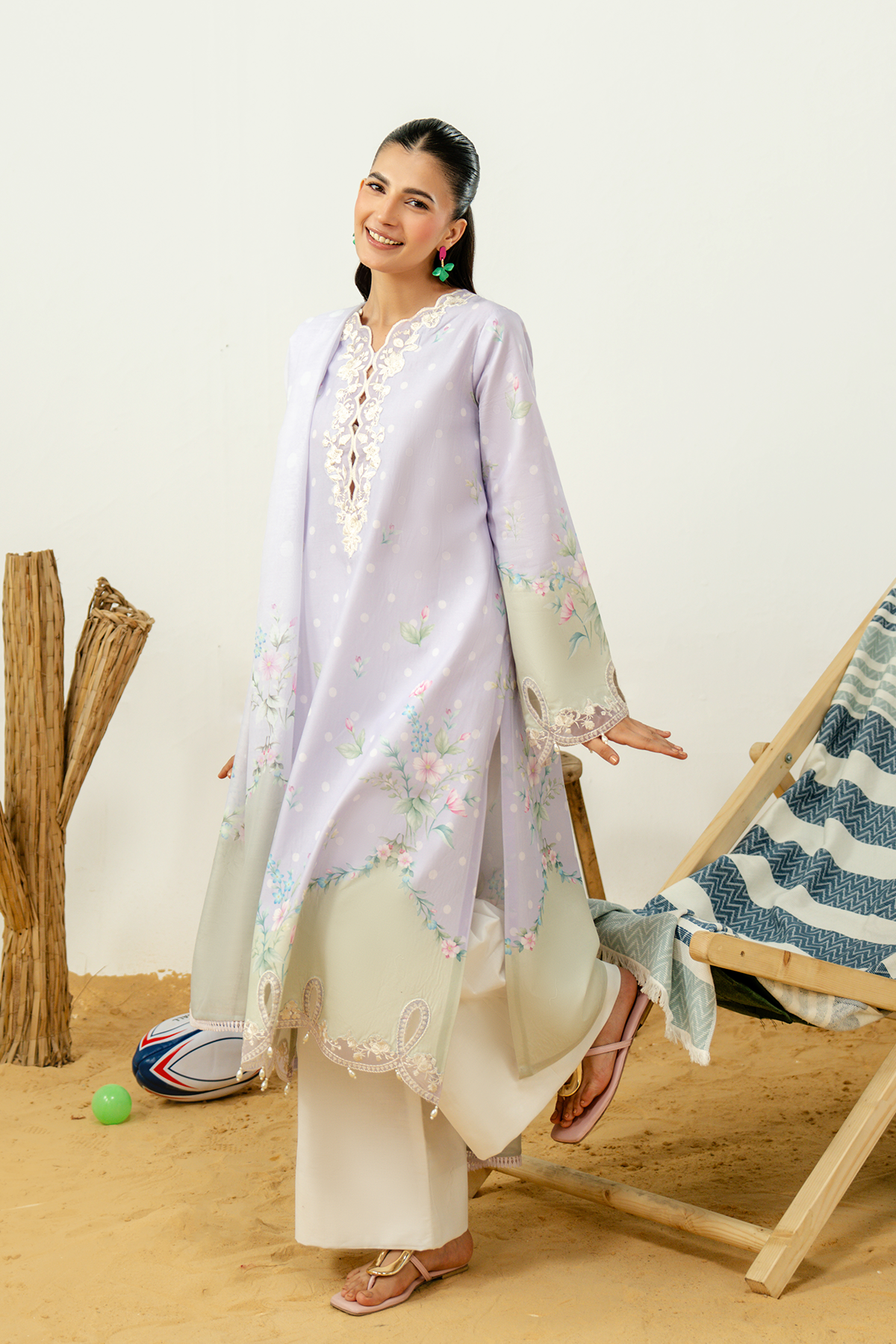 Zarposh | Sundaze Luxe Pret | AMALFI - Luxury Dress - available at Maria Faisal in UK and USA.