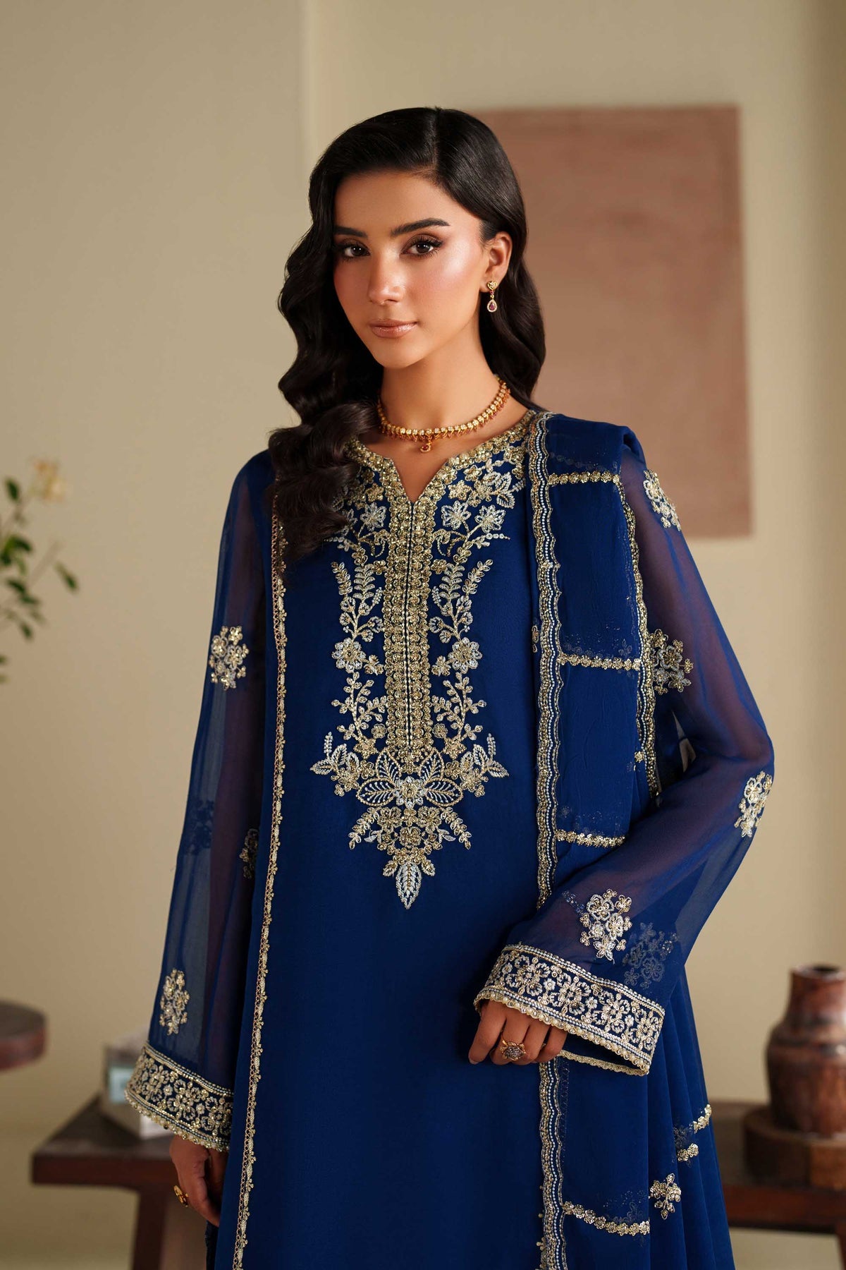 Akbar Aslam | Formal Pret | Sahar - Formal Dress - available at Maria Faisal in UK and USA.
