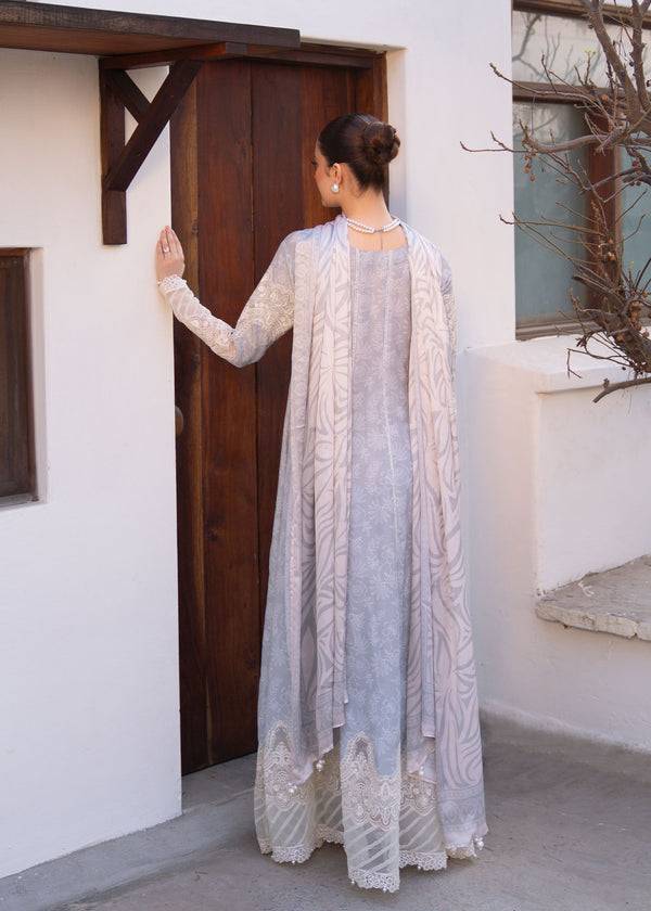 Myeesha | Lamhay Luxury Lawn 25 | Aabroo by Maria Faisal - Registered Vendor of : Myeesha - type : Ladies Clothes - 100% original wedding dresses