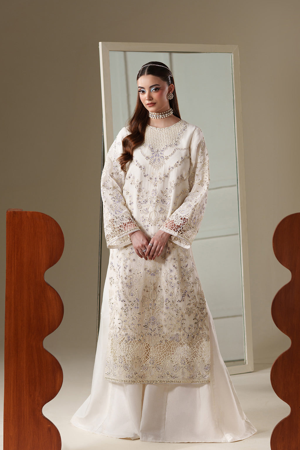 Emaan Adeel | Nouvelle Luxury Chiffon |ELOSIE - Formal Dress - available at Maria Faisal in UK and USA.