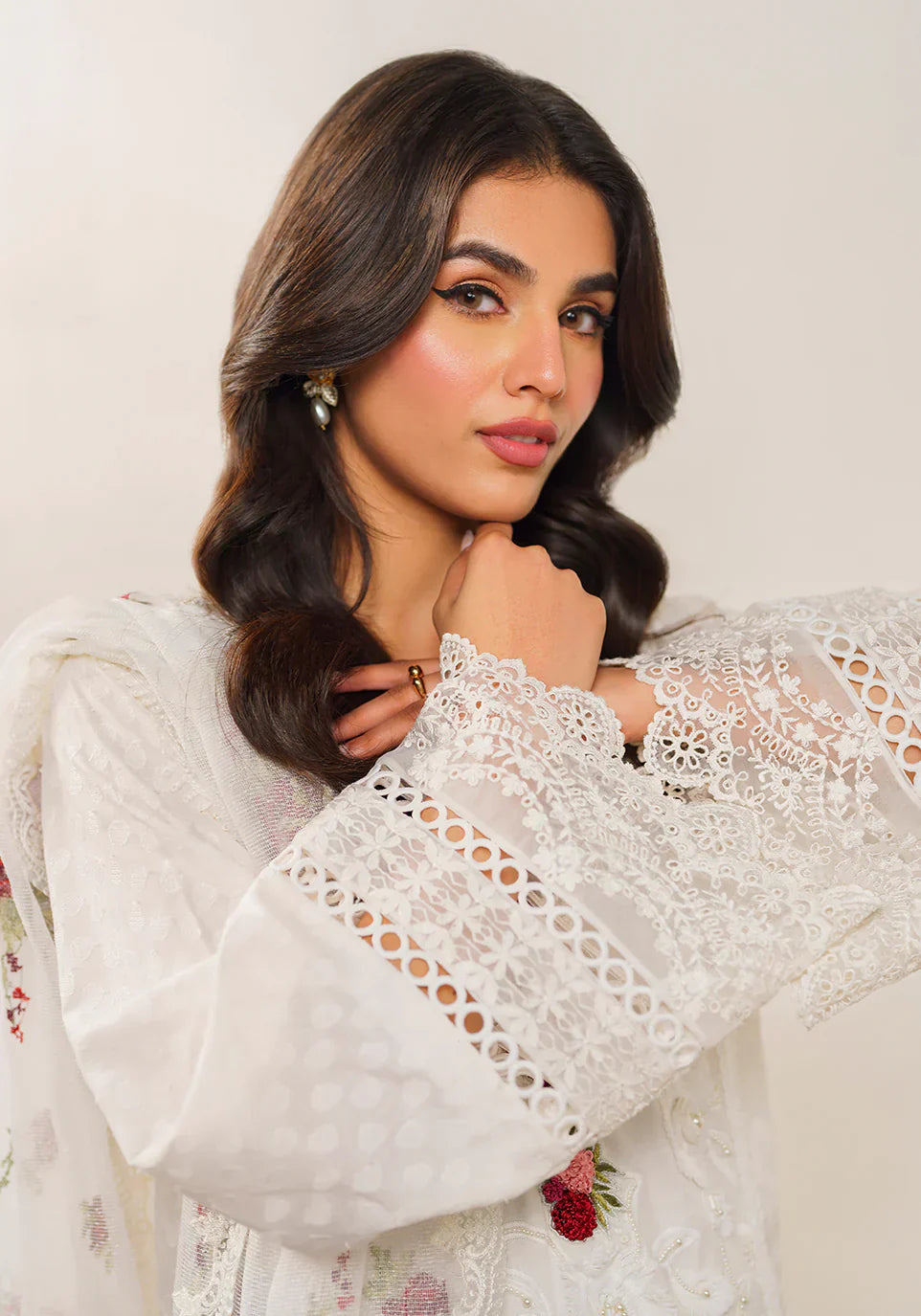 Zarqash | Belle Ame 24 | BL 012 BLANCHE - Ladies Clothes - Maria Faisal
