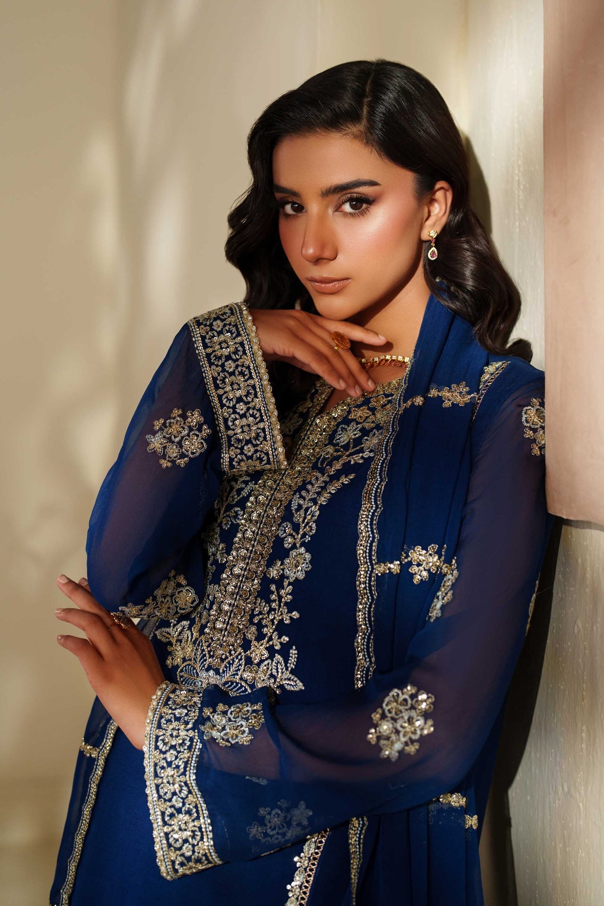 Akbar Aslam | Formal Pret | Sahar - Formal Dress - available at Maria Faisal in UK and USA.