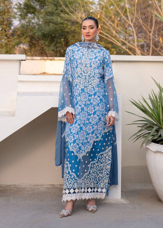 Myeesha | Lamhay Luxury Lawn 25 | Zarposh by Maria Faisal - Registered Vendor of : Myeesha - type : Ladies Clothes - 100% original wedding dresses