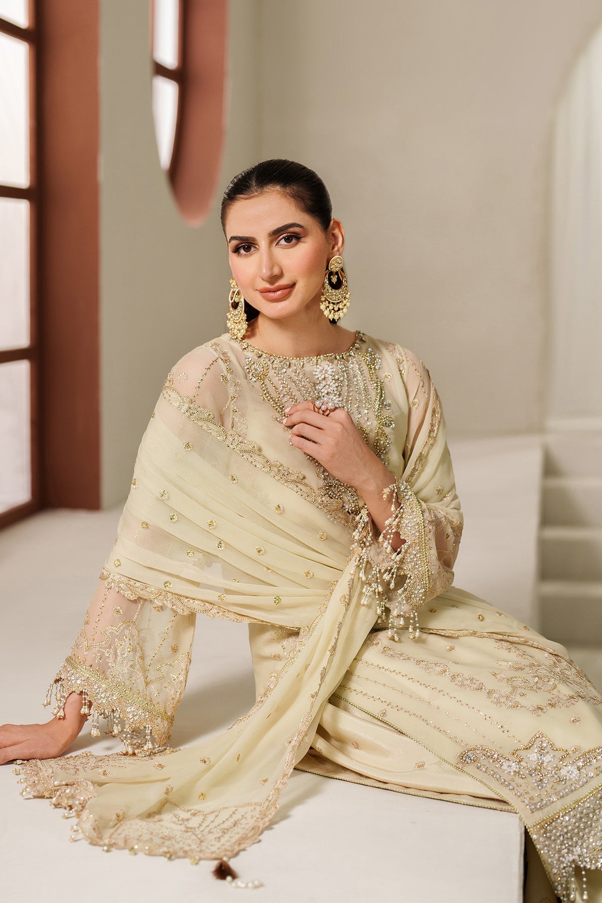 Alizeh | Reena Handmade 25 | AF-HM-4052-Parnoor - Ladies Clothes - Maria Faisal