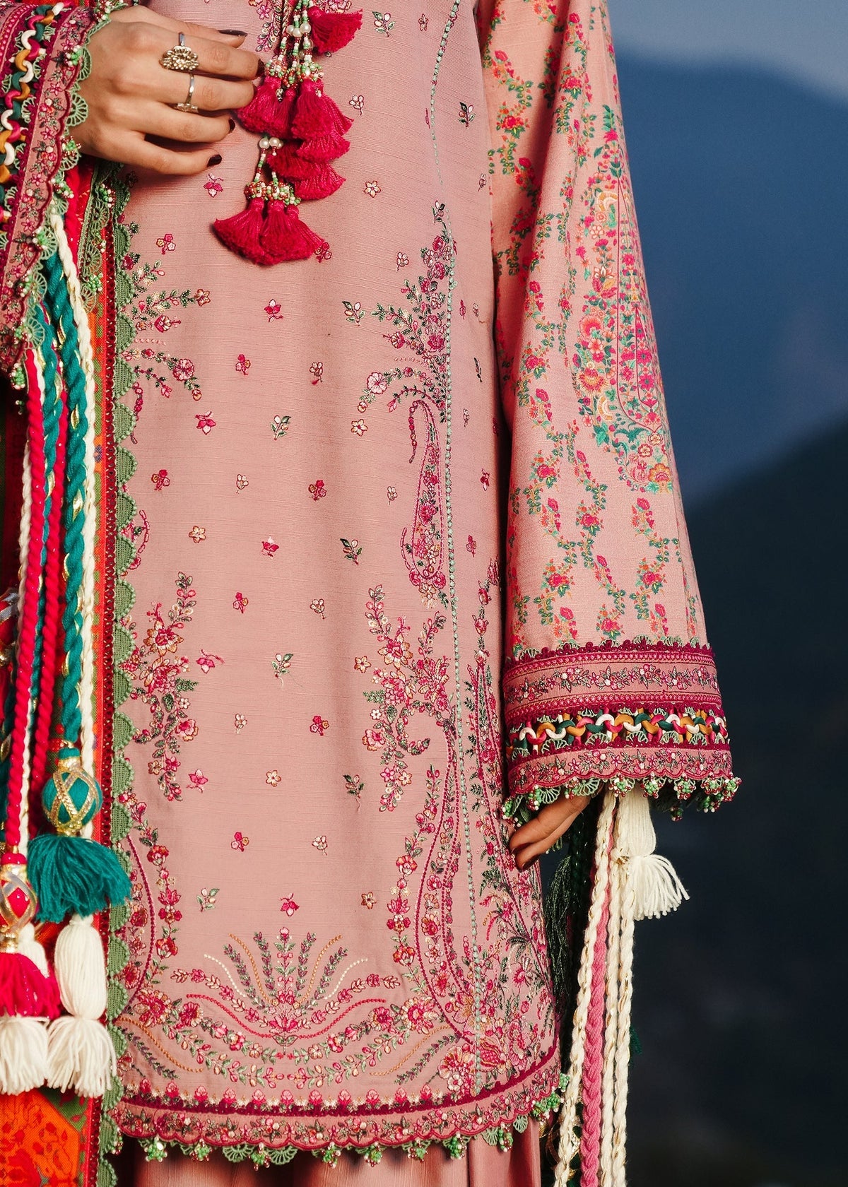 Hussain Rehar | Winter Shawl 24 | Mehr - Ladies Clothes - Maria Faisal