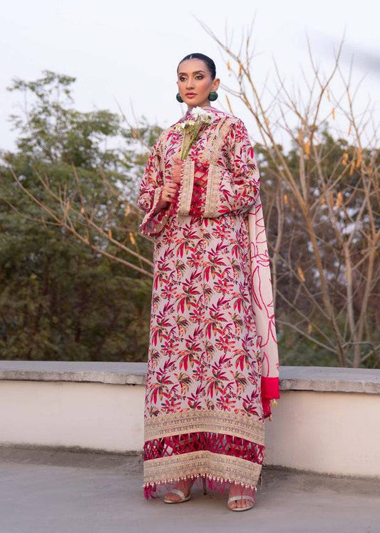 Myeesha | Lamhay Luxury Lawn 25 | Gulab by Maria Faisal - Registered Vendor of : Myeesha - type : Ladies Clothes - 100% original wedding dresses