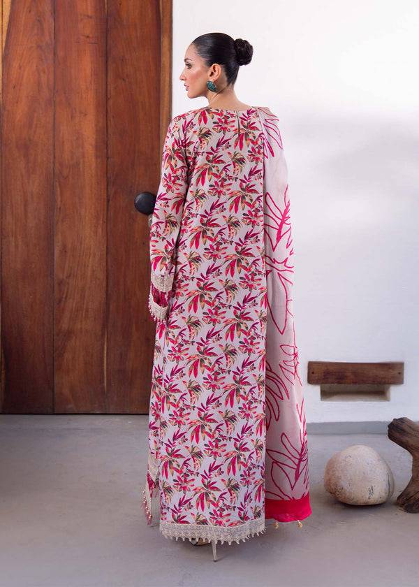 Myeesha | Lamhay Luxury Lawn 25 | Gulab by Maria Faisal - Registered Vendor of : Myeesha - type : Ladies Clothes - 100% original wedding dresses