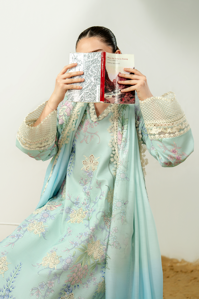 Zarposh | Sundaze Luxe Pret | Avya - Luxury Dress - available at Maria Faisal in UK and USA.