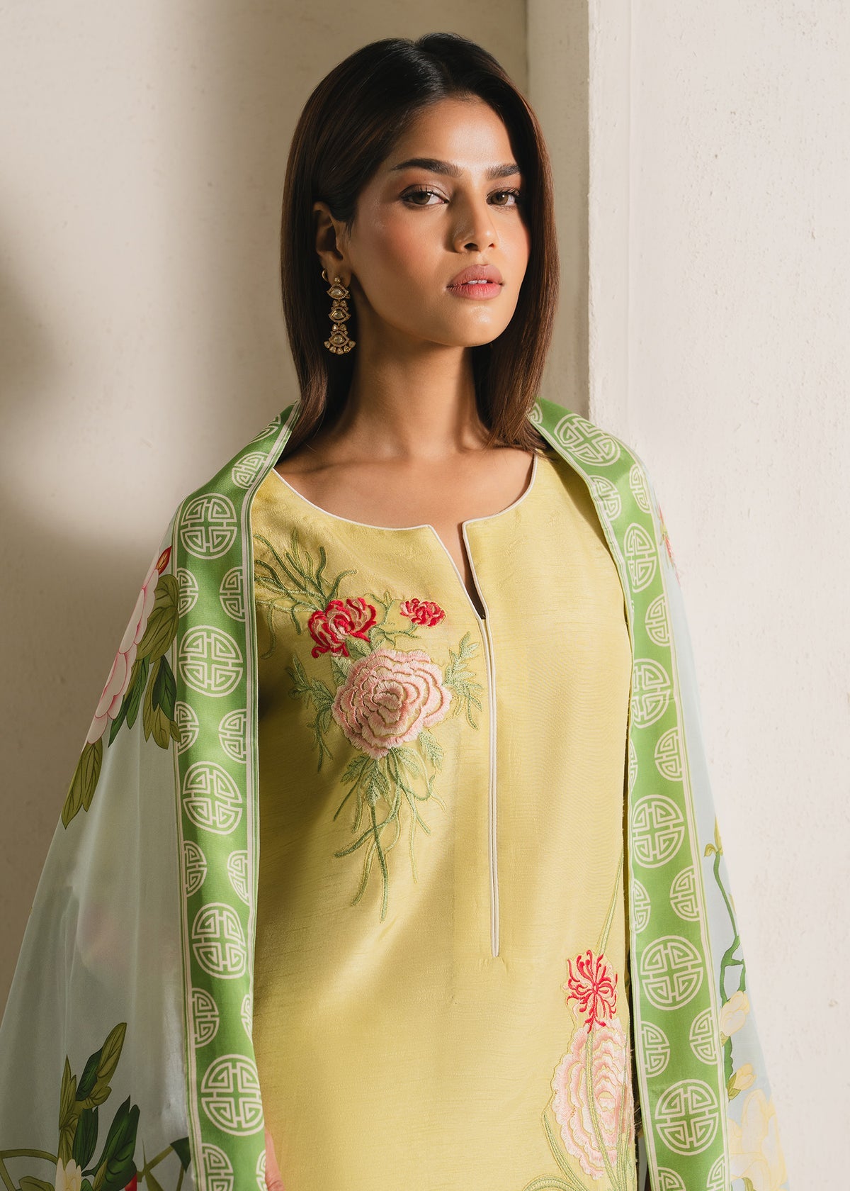 Mahgul | Alea Luxury Pret | Mimosa - Luxury Dress - available at Maria Faisal in UK and USA.