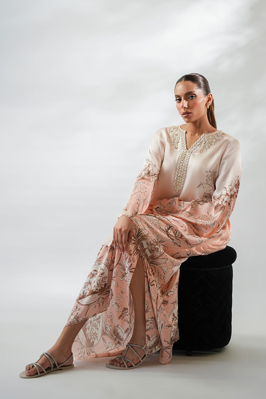 Sania Maskatiya | Summer Festive 26 | Mina - Luxury Dress - available at Maria Faisal in UK and USA.