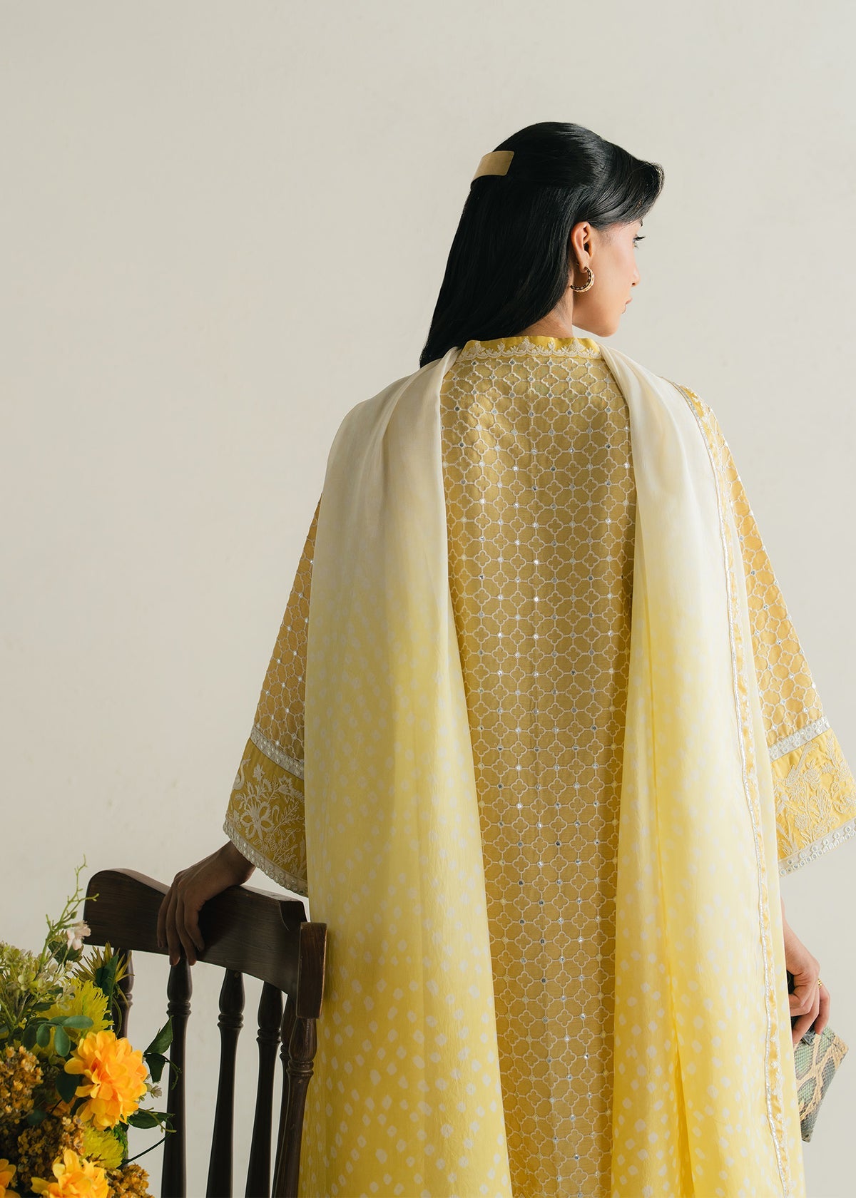 Mahgul | Alea Luxury Pret | Sunbeam - Luxury Dress - available at Maria Faisal in UK and USA.