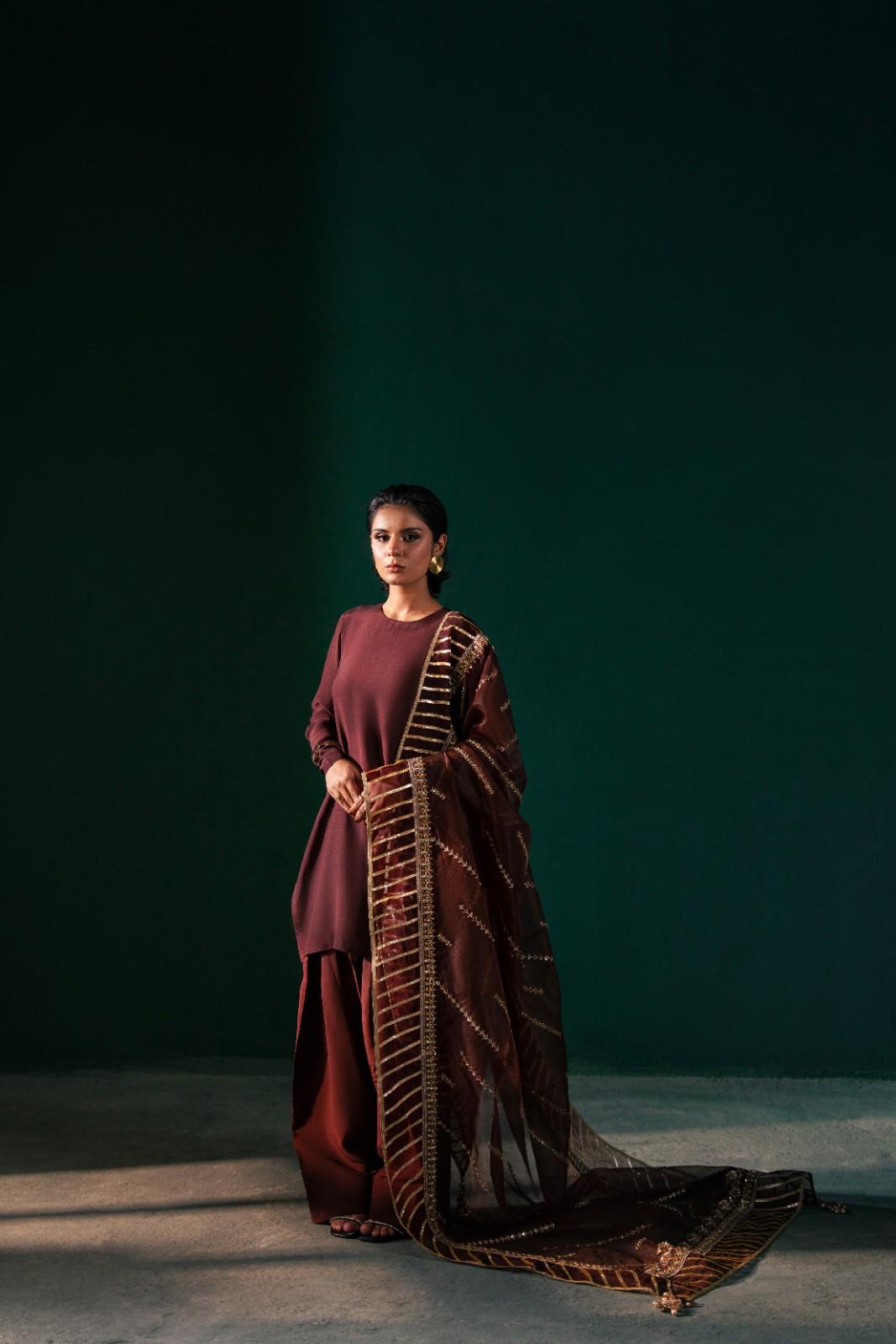 Malook | Dhanak Formals | Selah - Ladies Clothes - Maria Faisal