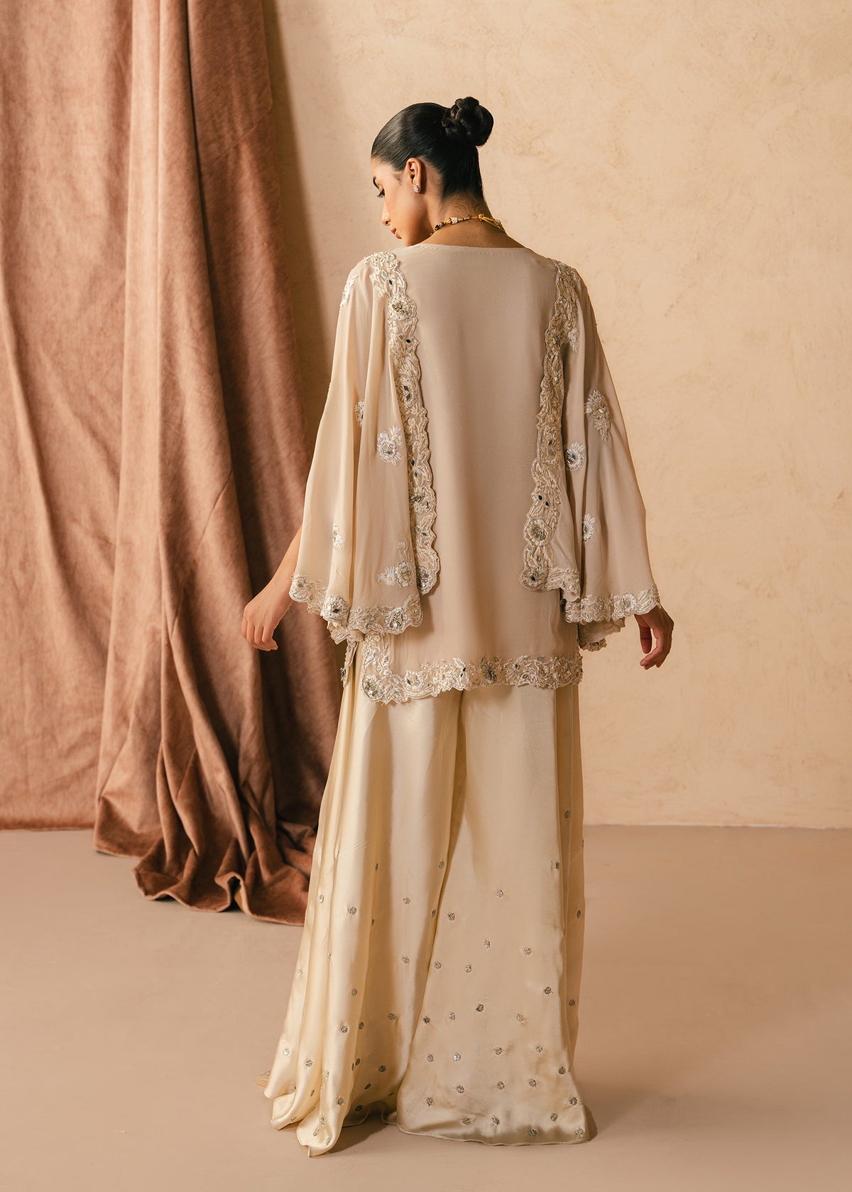 Mahgul | Alea Luxury Pret | Noirelle - Luxury Dress - available at Maria Faisal in UK and USA.