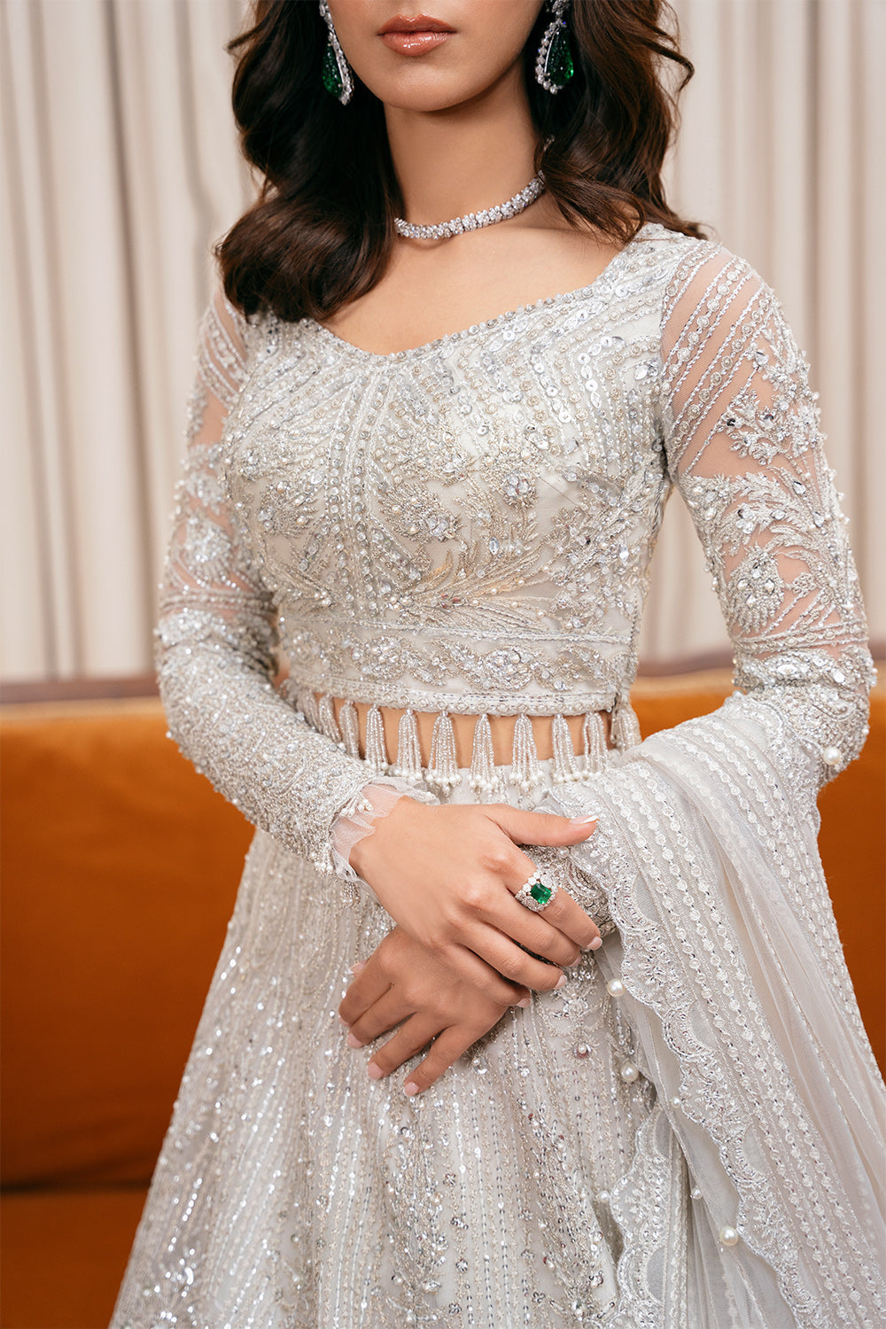 Saira Rizwan | Festive Formals 24 | LIARA-SRF-D-01 - Ladies Clothes 
