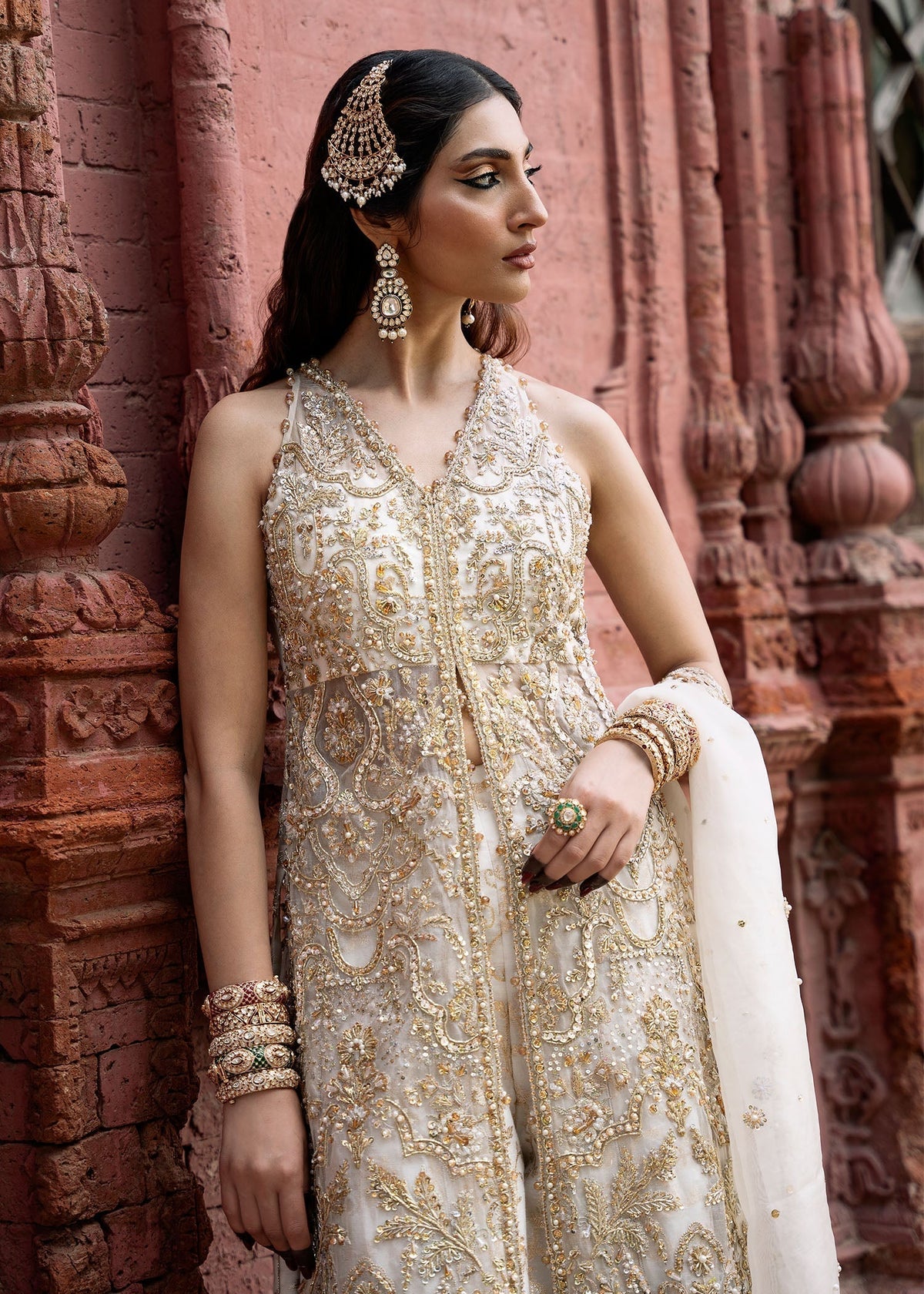 Kanwal Malik | Sajni Wedding Formals 24 | Nisha - Designer Dress with Intricate embroidery and embellishments. Shop elegent wedding dress at Maria Faisal.