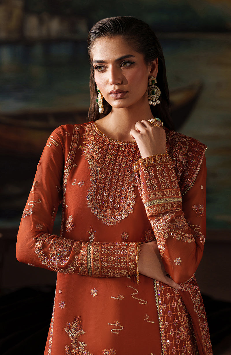 Zarif | Premium Chiffon | ZRF-PRC-07 ELEONORE - Ladies Clothes - Maria Faisal