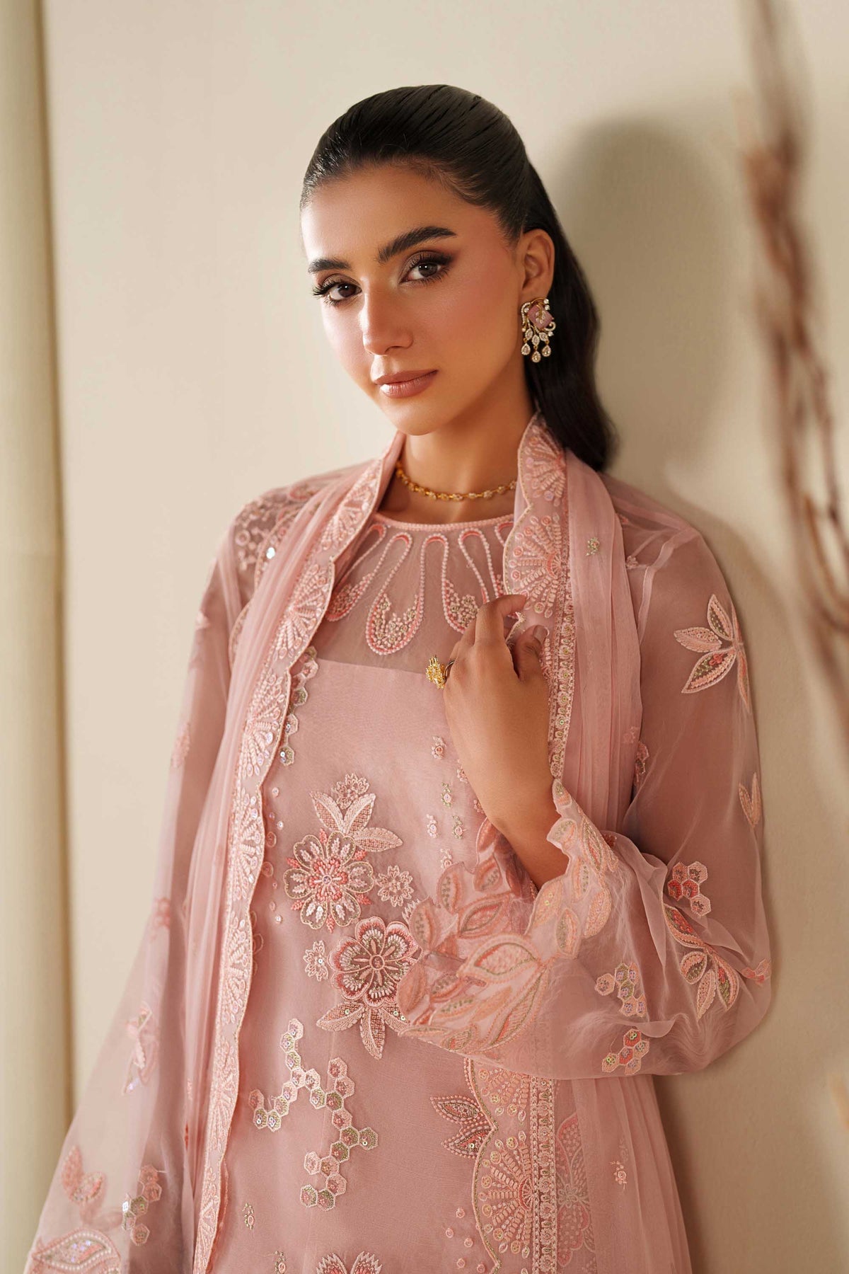 Akbar Aslam | Formal Pret | Adae - Formal Dress - available at Maria Faisal in UK and USA.