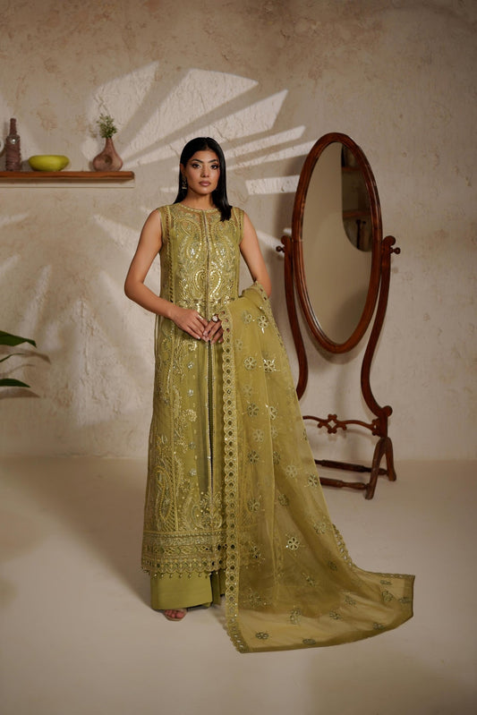 Maryams | Noir Luxe | GLORIANA-NOR-1406 - Formal Dress - available at Maria Faisal in UK and USA.