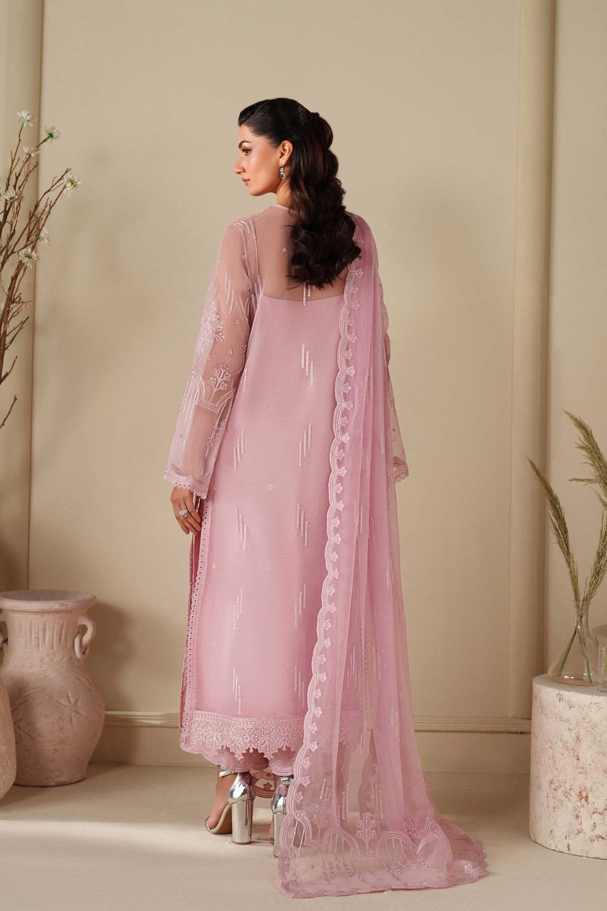 Akbar Aslam | Formal Pret | Velour - Formal Dress - available at Maria Faisal in UK and USA.