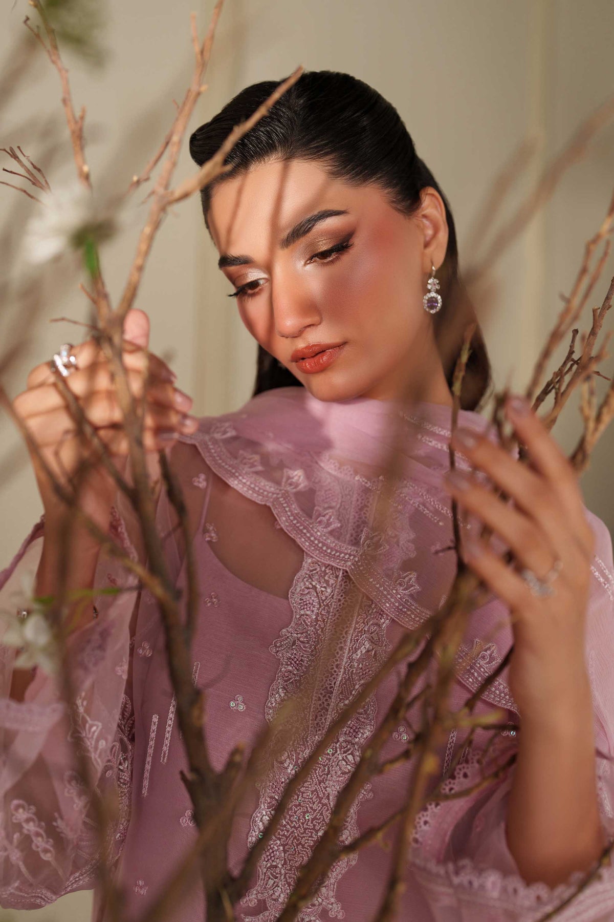 Akbar Aslam | Formal Pret | Velour - Formal Dress - available at Maria Faisal in UK and USA.