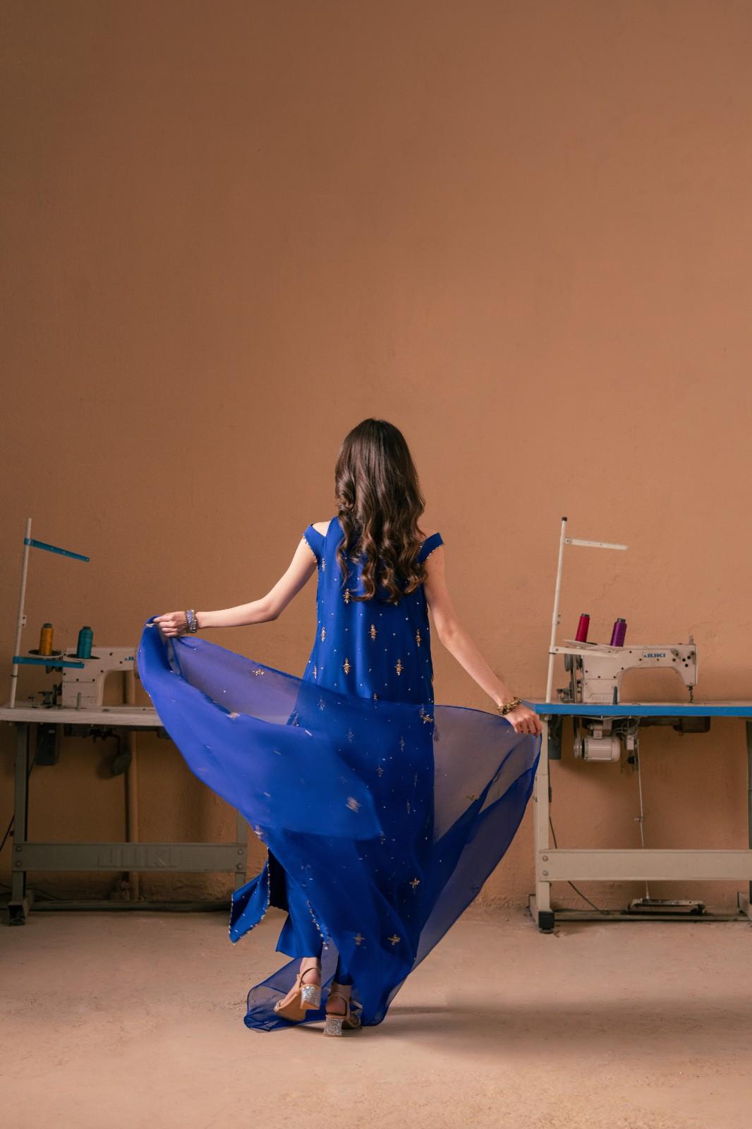 Malook | Dhanak Formals | Resham