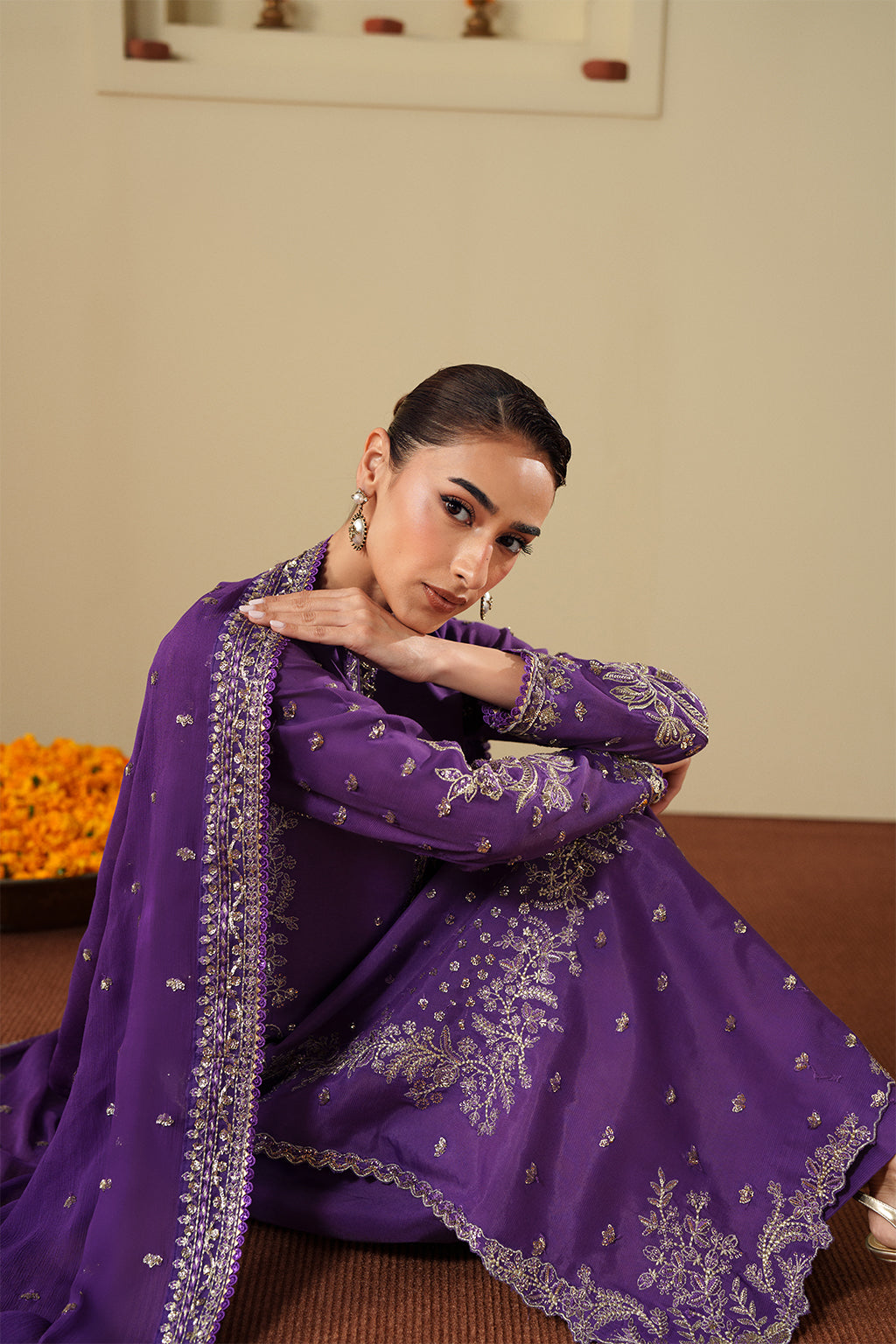 ZAREESHA – authentic Pakistani dress from the New Shagun collection for women in the UK