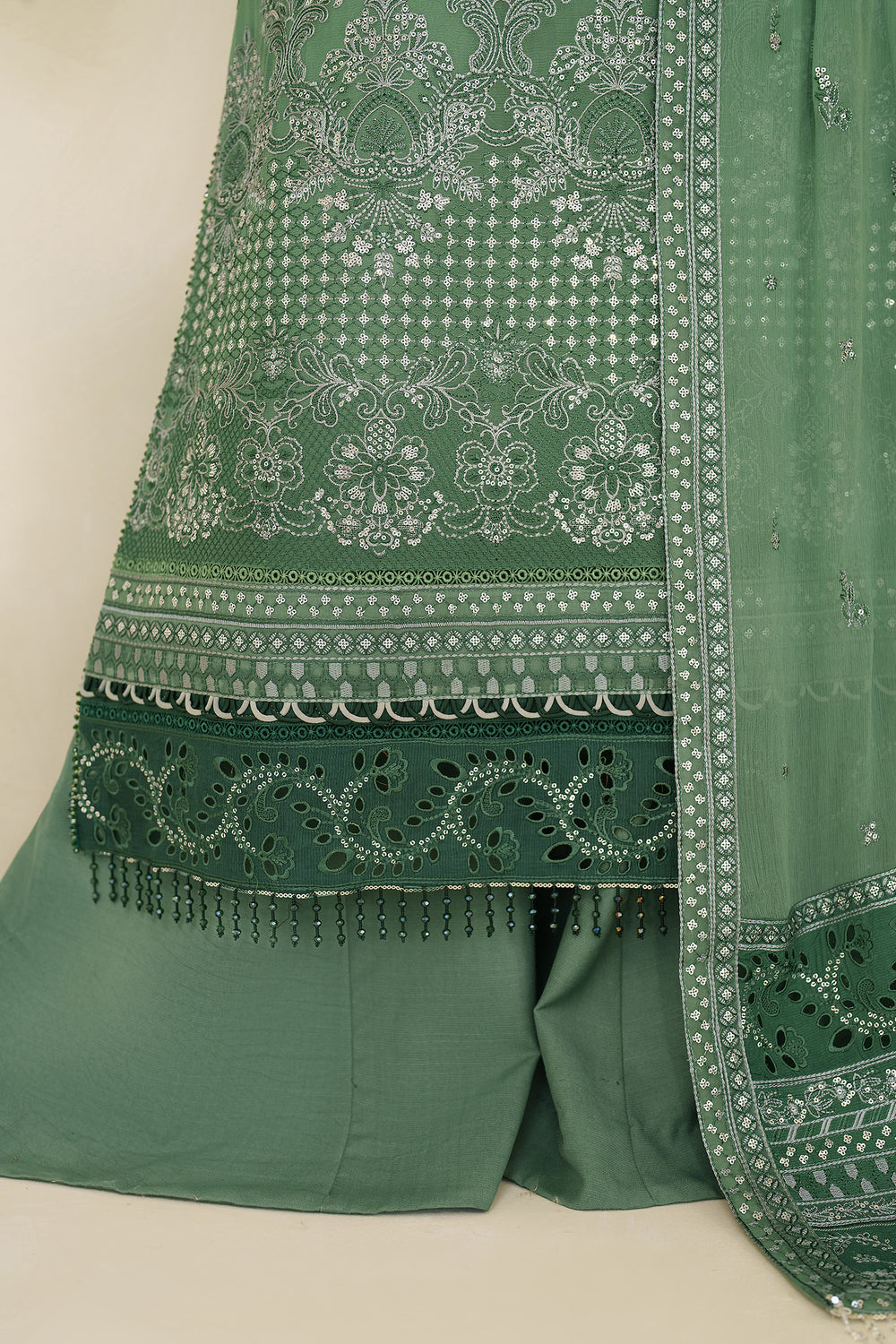 Zarif | Meesa Luxury Formals | Jiroon - Formal Dress - available at Maria Faisal in UK and USA.