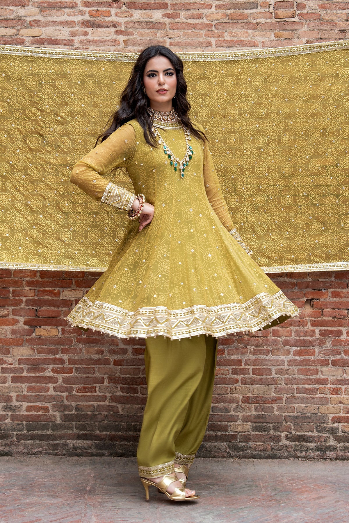 Charizma | Festive Pret | 3-Pcs Embroidered CMA-6-461 - Formal Dress - available at Maria Faisal in UK and USA.
