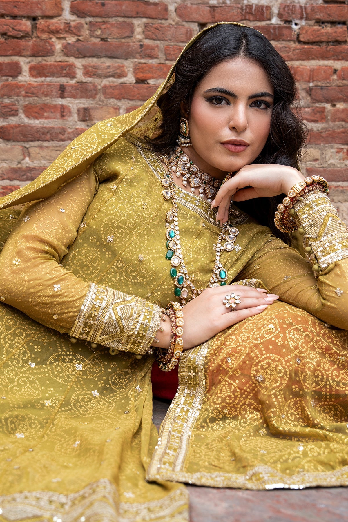 Charizma | Festive Pret | 3-Pcs Embroidered CMA-6-461 - Formal Dress - available at Maria Faisal in UK and USA.