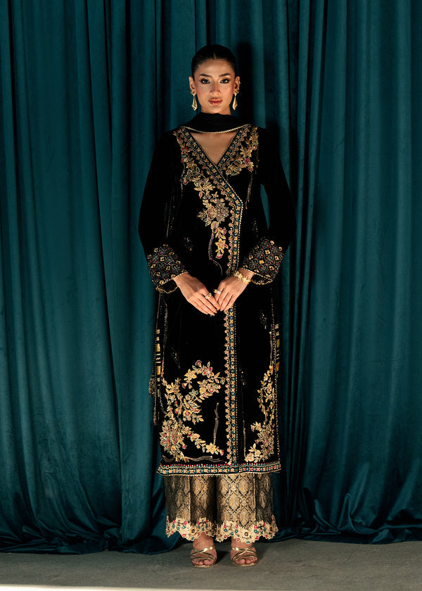 Midnight Aura – authentic Pakistani dress from the Velvet Code collection for women in the UK