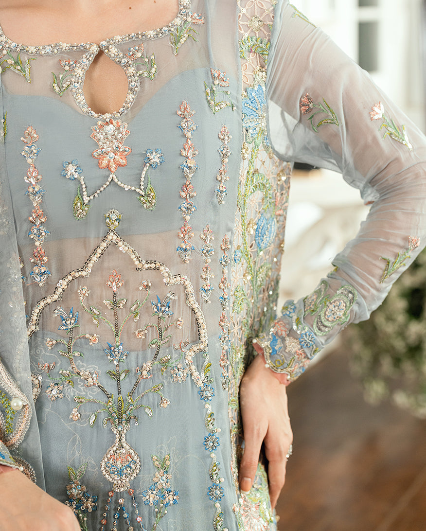 Mushq | Sham Shandaar Festive | Jashn e Jahanara - Casual Dress - available at Maria Faisal in UK and USA.