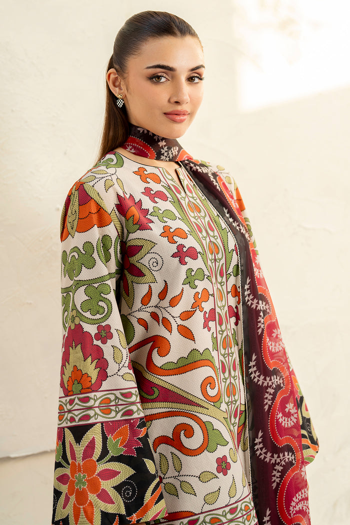 Jazmin | Summer Lawn 26 | USE-9199 - Dress - available at Maria Faisal in UK and USA.
