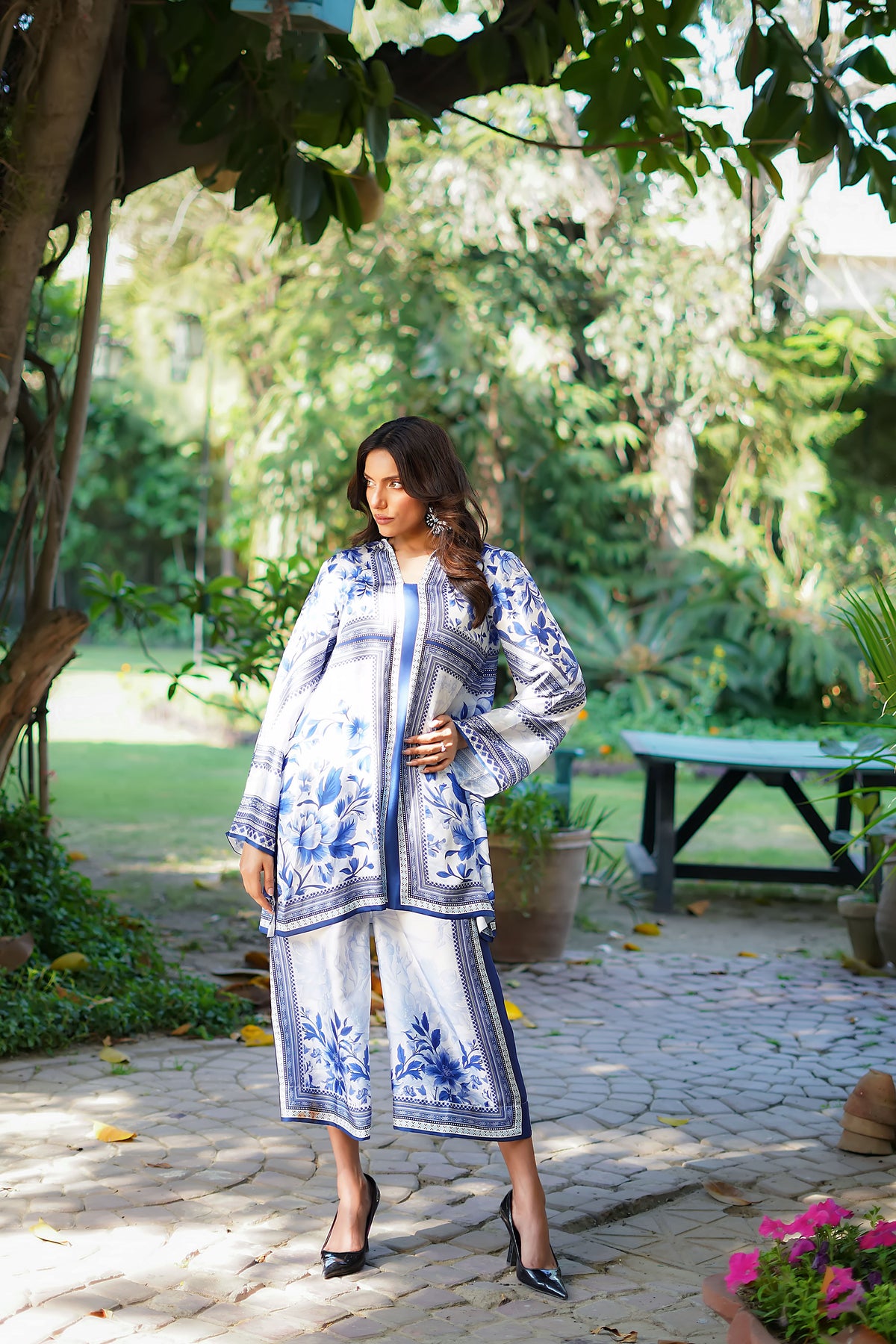 Erum Khan | Nue Pret | Ocean Harmony - Ladies Clothes - Maria Faisal
